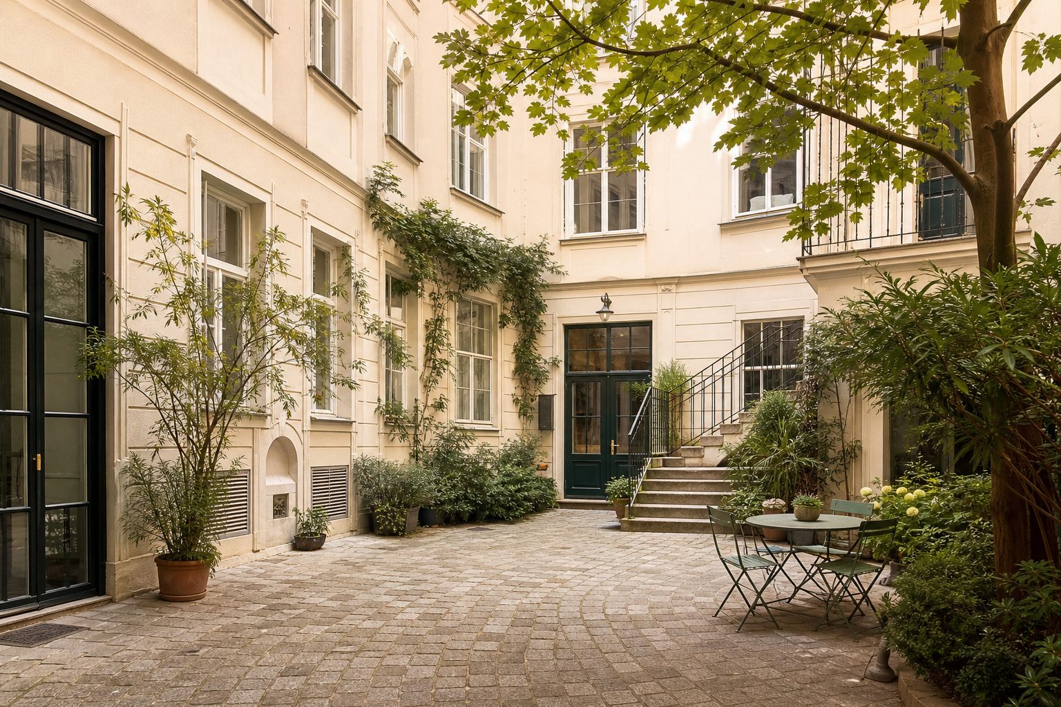 Stadthaus mit Innenhof und Charakter in guter Stadtlage